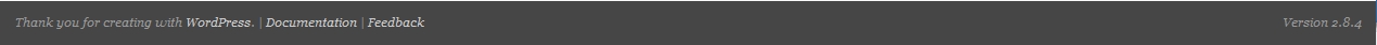 wordpress 2.84