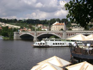 Bridge over Vlatva river Bridge over Vlatva river